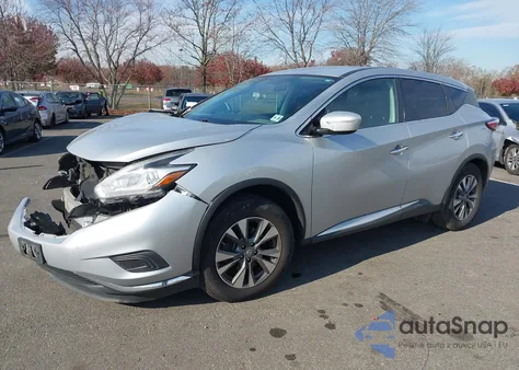 2015 Nissan Murano S from USA, damaged, VIN 5N1AZ2MH9FN254254